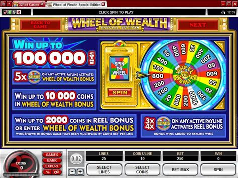 Wheel of Wealth Special Edition Slot review from MicroGaming.